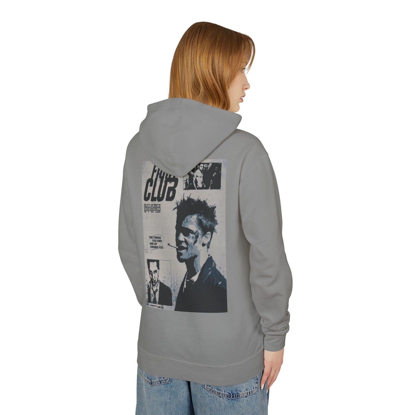 Fight Club Poster Hoodie — Retro Movie Graphic Pullover