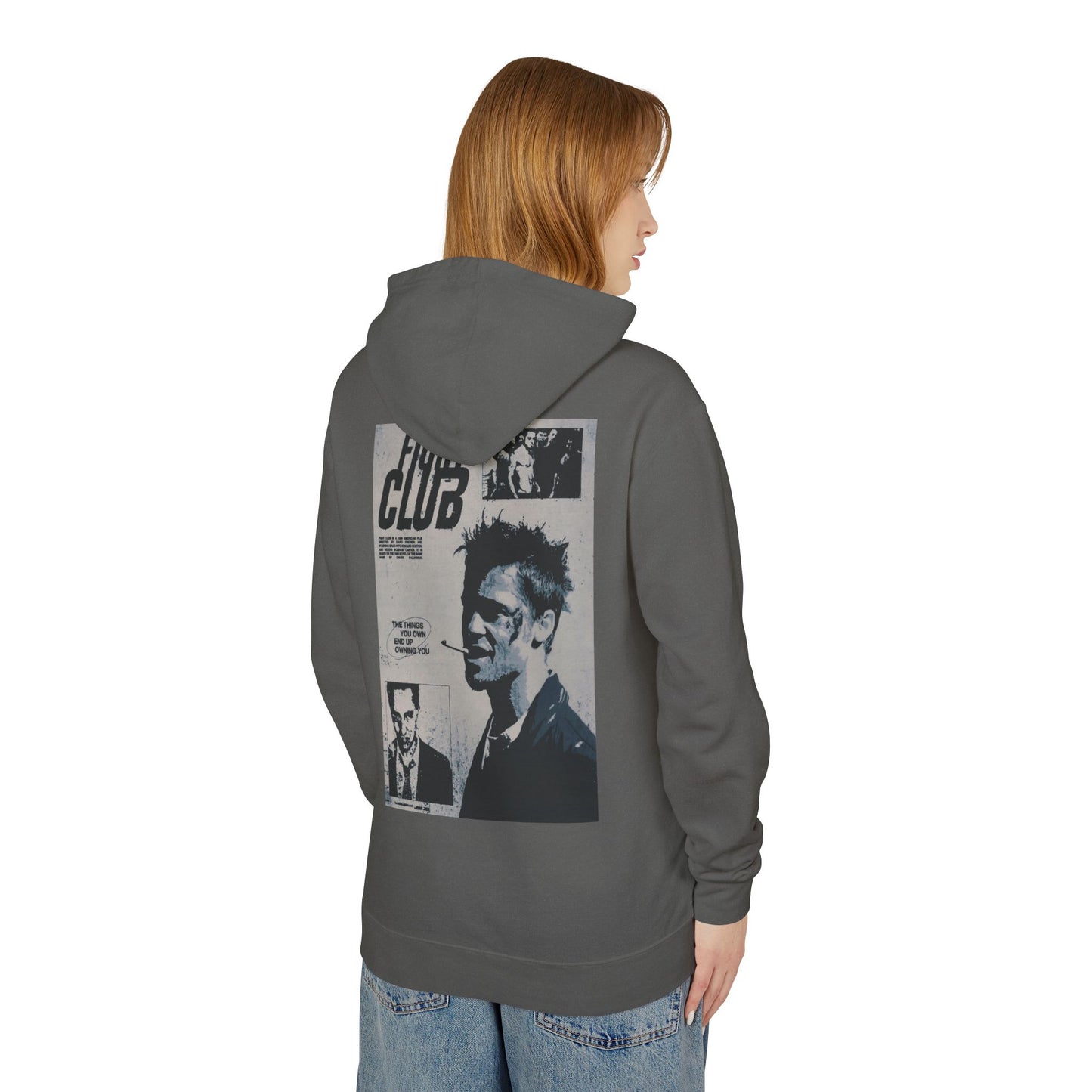 Fight Club Poster Hoodie — Retro Movie Graphic Pullover