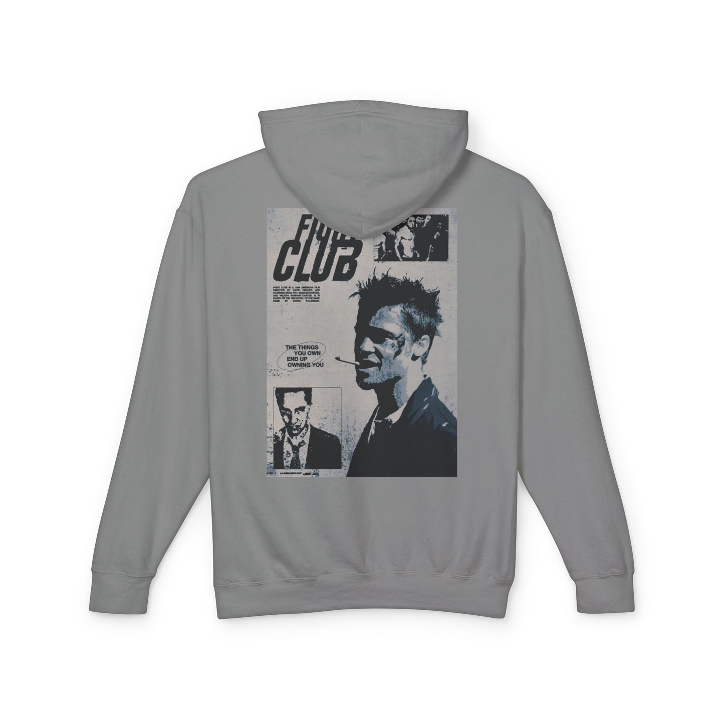 Fight Club Poster Hoodie — Retro Movie Graphic Pullover