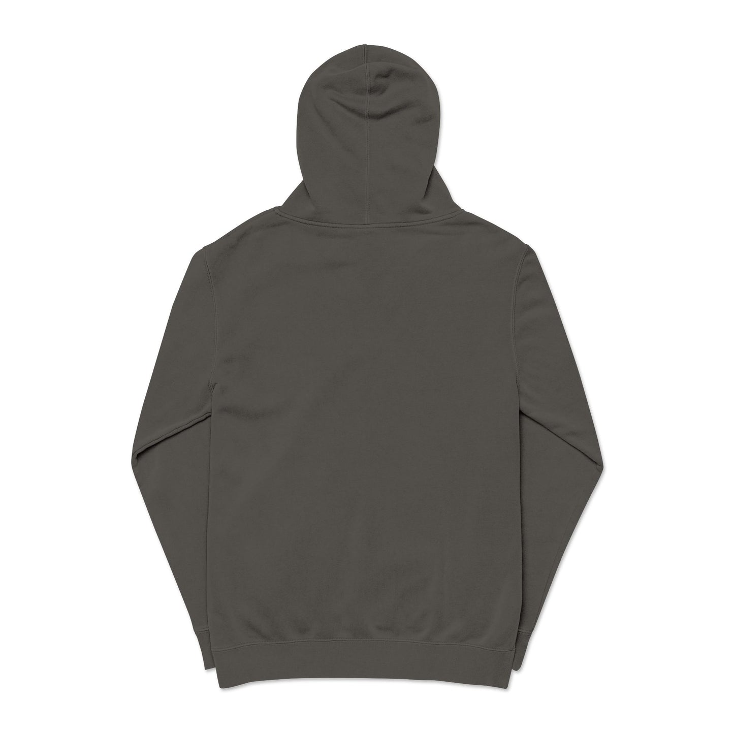 Mountain Ridge Graphic Hoodie — Forest Green Pigment-Dyed