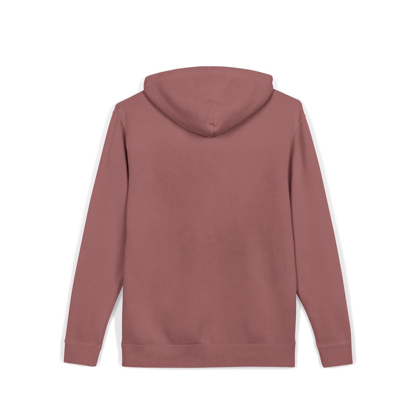 Mountain Ridge Graphic Hoodie — Forest Green Pigment-Dyed