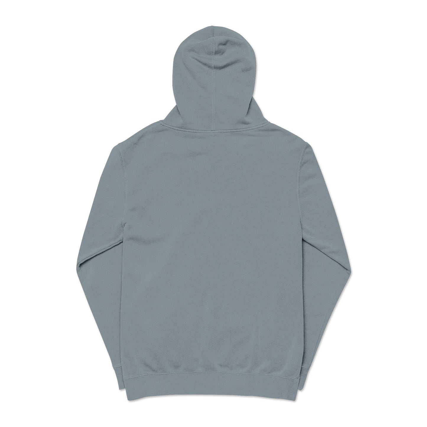 Mountain Ridge Graphic Hoodie — Forest Green Pigment-Dyed
