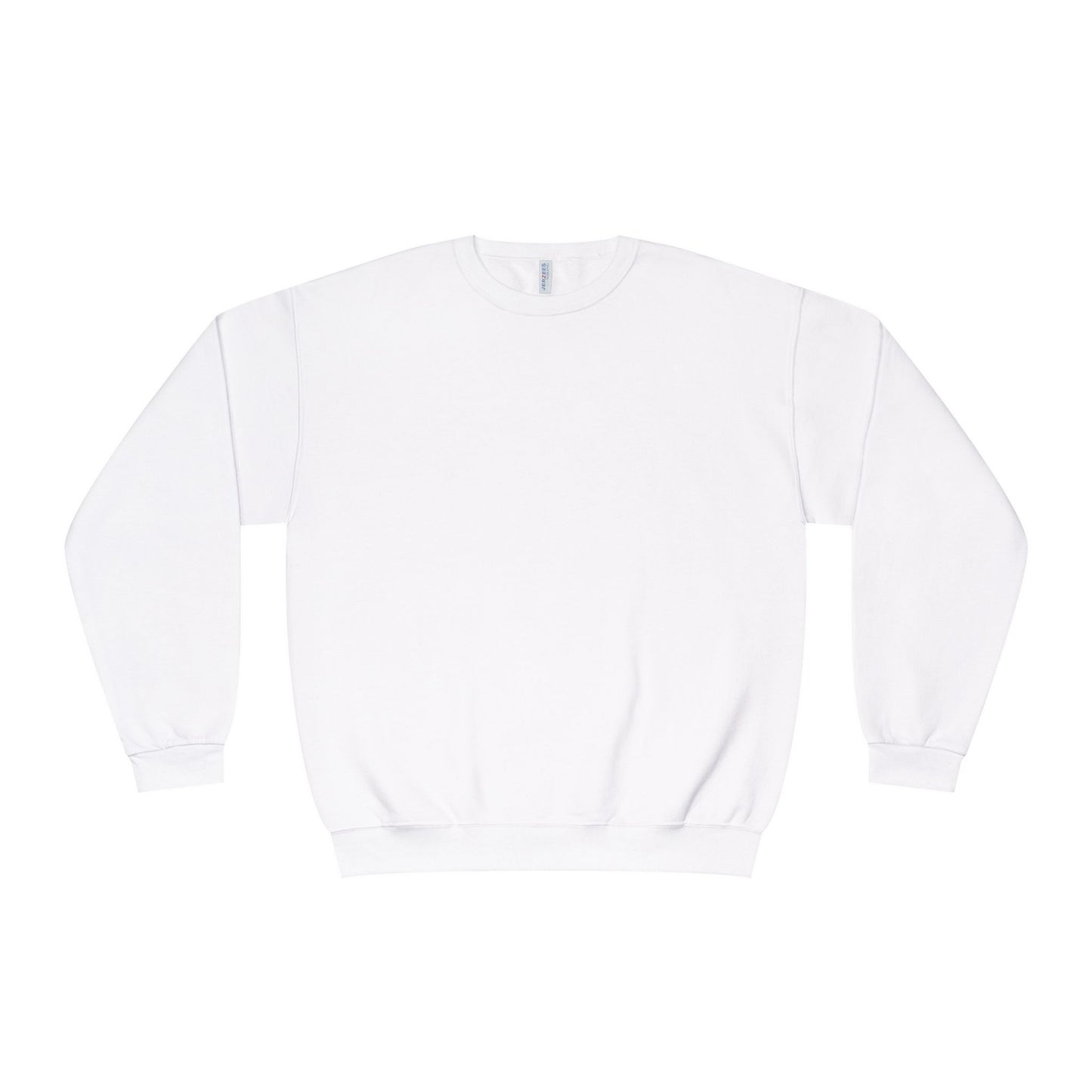 Graphic Crewneck Sweatshirt — Monochrome Portrait Design